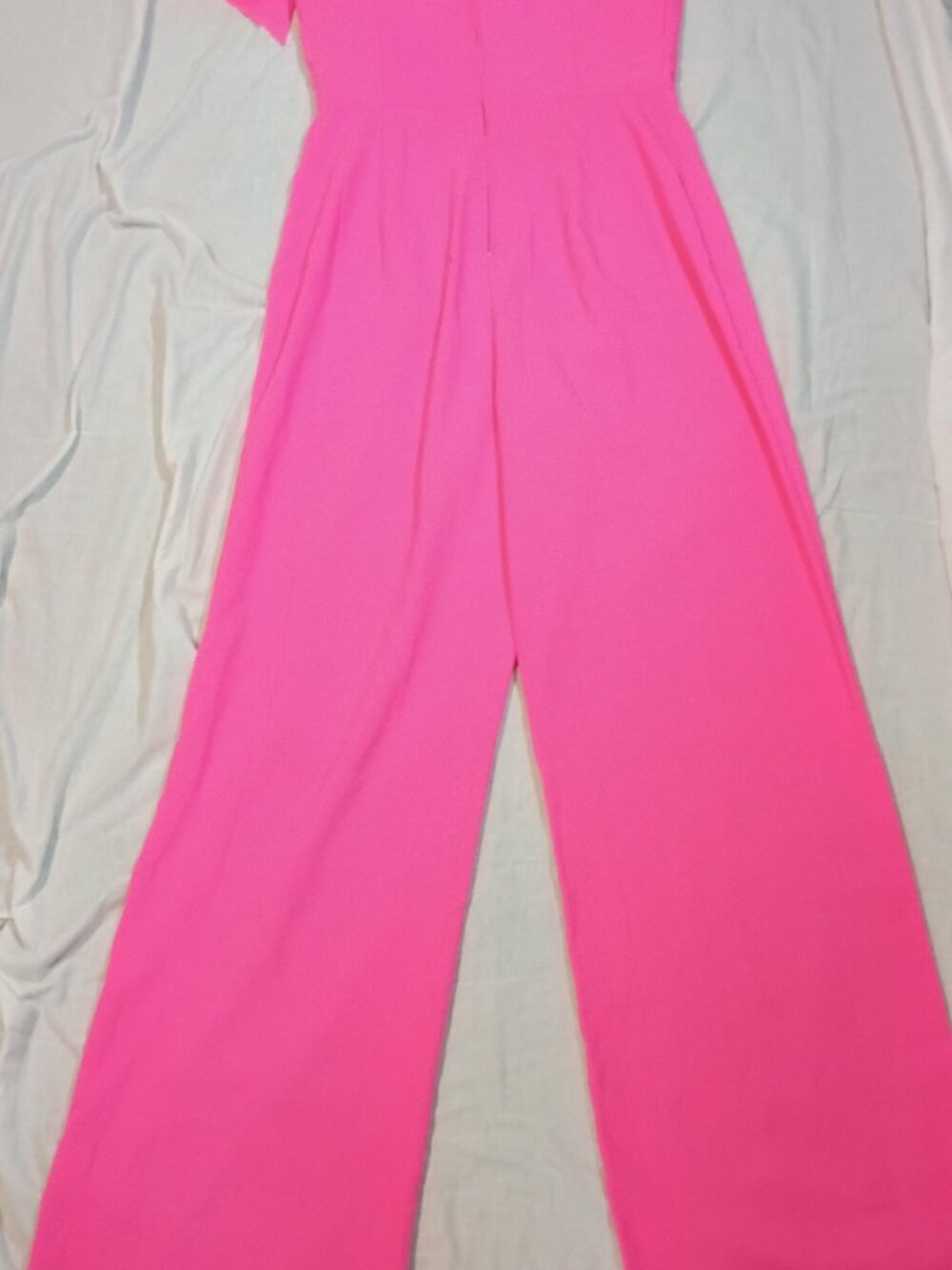 Lilly Pulitzer/Jumpsuit/Womens 6/Pink Isle Jada Off Shoulder Resort Vacation Chi - Picture 8 of 8